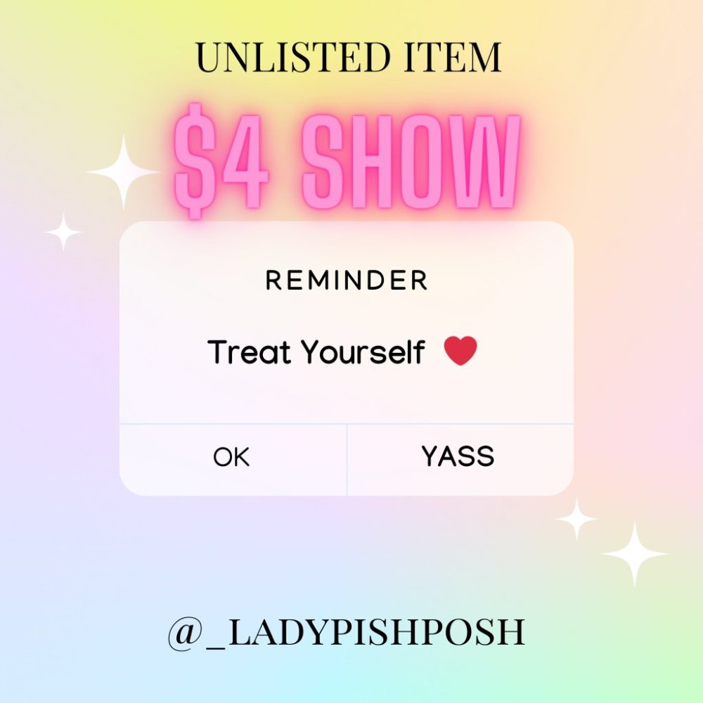 $4 Posh Party - Unlisted Items